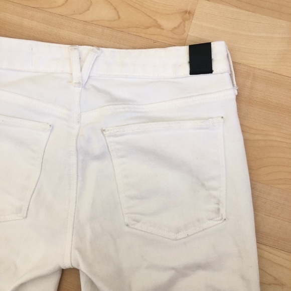 Vince White Cotton Skinny Jeans Pants - Picture 6 of 10
